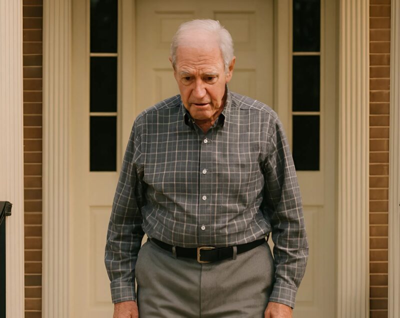 Ogni giorno il pensionato trovava sul suo portico una pagnotta di pane fresco avvolta nel cellophane: non sapeva da dove provenisse il pane e quando contattò la polizia, rimase inorridito