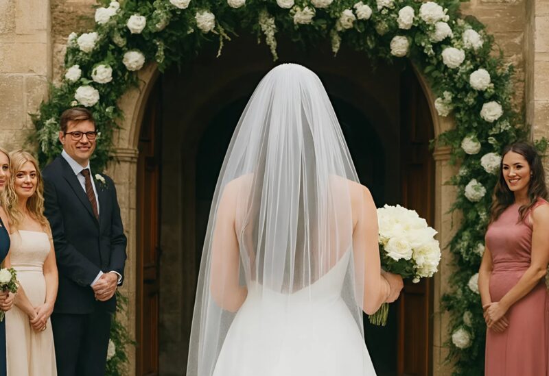 Durante il matrimonio, il cane della sposa le morse improvvisamente l’orlo del vestito, impedendole di percorrere la navata. Tutti pensarono che il cane stesse solo giocando, finché non scoprirono qualcosa di veramente terrificante.