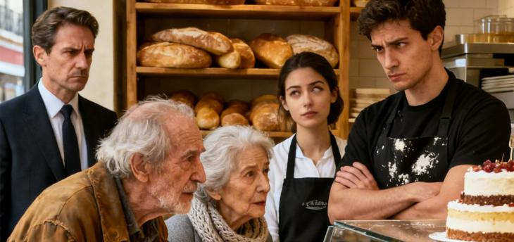 Il senzatetto chiese la torta avanzata per la moglie malata… Ciò che ha fatto l’uomo al tavolo d’angolo vi restituirà la fiducia nell’umanità.