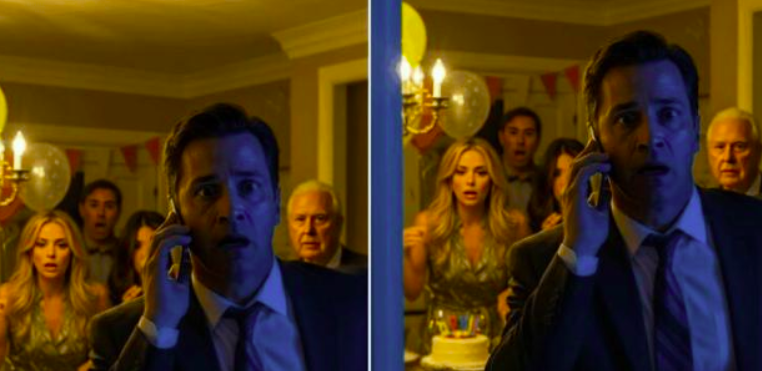 Stavamo festeggiando il compleanno di mio suocero quando mio padre chiamò, mi ordinò di prendere mia figlia e andarmene subito — il video che mi mandò mi lasciò completamente scioccato…