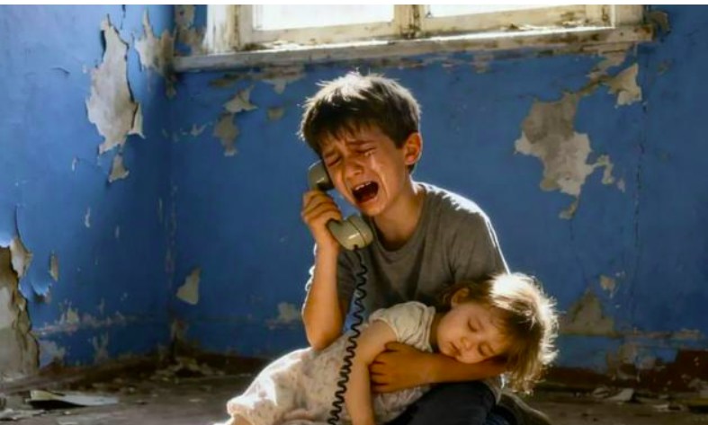 “Papà… la mia sorellina non si sveglia. E noi non mangiamo da tre giorni.”