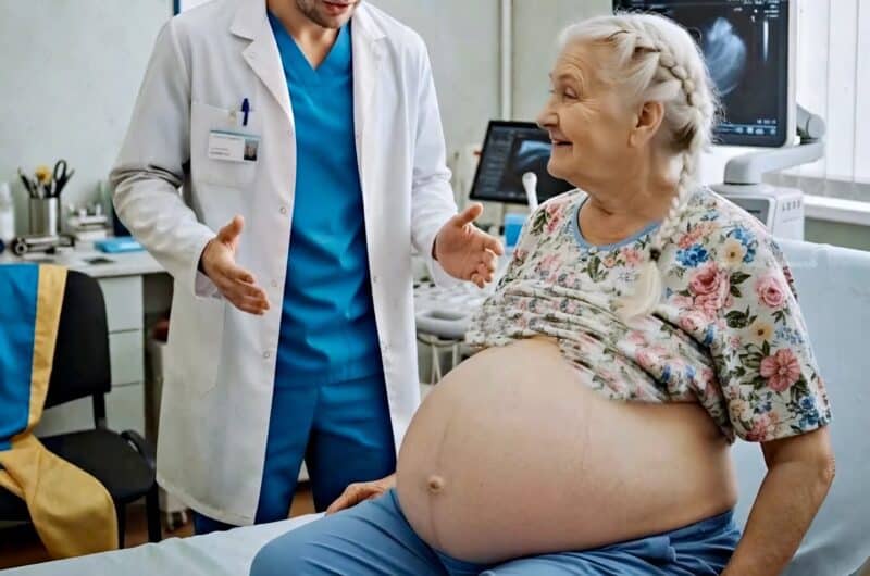 Una donna di 66 anni si è recata da un ginecologo sostenendo di essere incinta di nove mesi, ma quando il medico l’ha visitata è rimasto inorridito da ciò che ha visto.