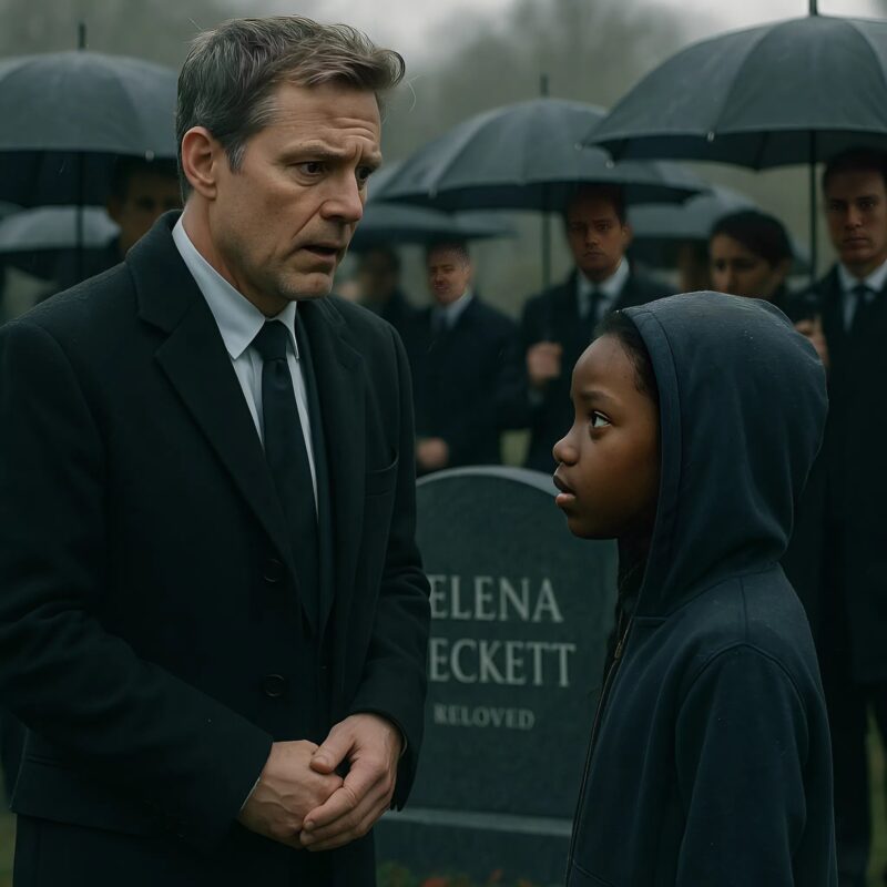 «Elle n’est pas morte ta femme est en vie?» mormorò la filetta. Ce que fit le milliardaire ensuite laissa tout le monde sans voix!