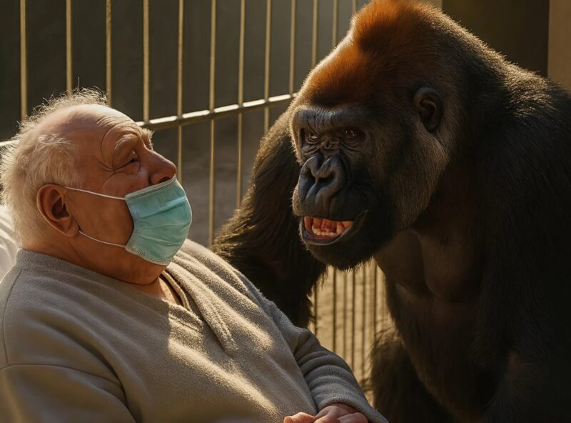 Un uomo salvò un gorilla ferito dalla foresta: dopo molti anni si incontrarono di nuovo e ciò che l’animale selvatico fece sconvolse tutti.