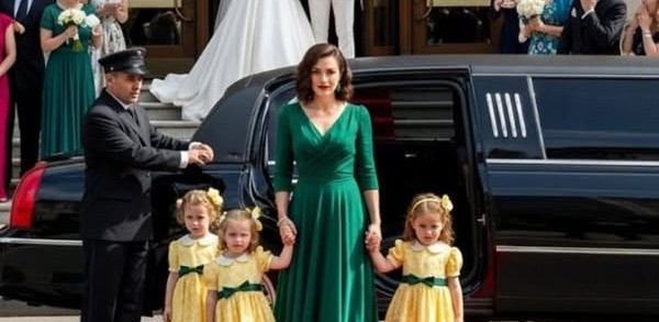 Invitò la sua ex moglie al matrimonio, senza aspettarsi che si presentasse in limousine… con tre figlie.
