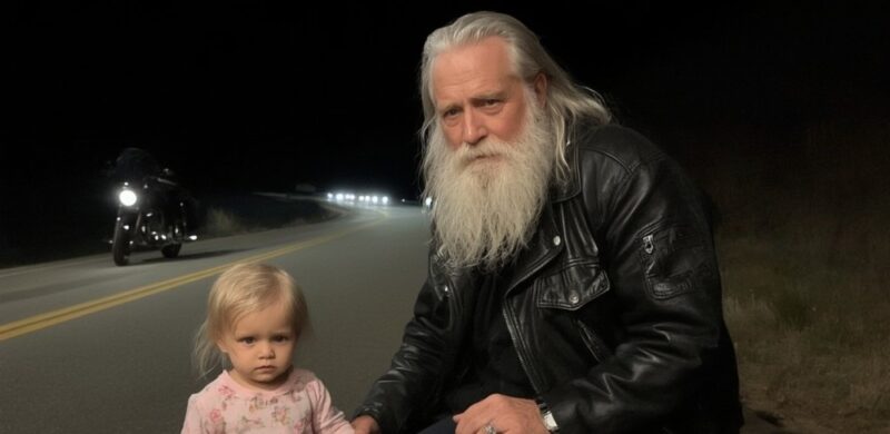 Il motociclista e la bambina in autostrada: una notte che nessuno dimenticherà