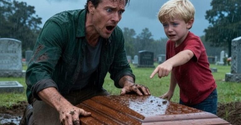 Appena un’ora dopo la sepoltura, un bambino di 7 anni insistette affinché suo padre riesumasse la tomba della madre; e nel momento in cui aprirono la bara, tutti trattennero il respiro…