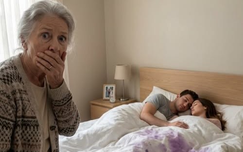 La nuora stava ancora dormendo alle 11 del mattino e la suocera irruppe con un bastone per darle una lezione, ma ciò che vide sul letto la bloccò sul posto.