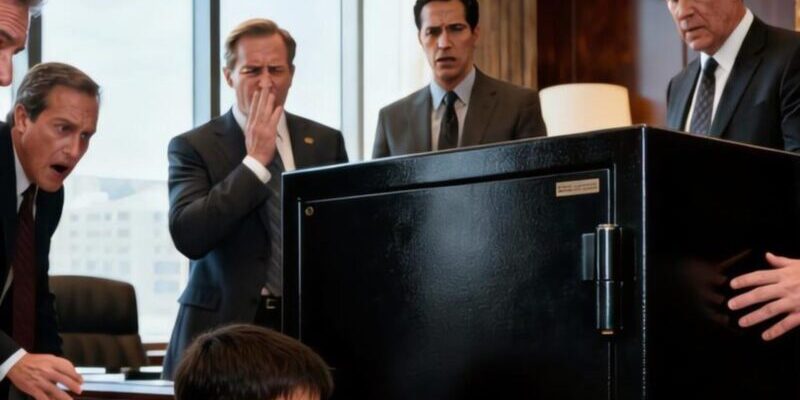 La barzelletta da 100 milioni di dollari del miliardario si è conclusa nel silenzio: un ragazzo scalzo ha detto una verità che nessuna cassaforte avrebbe potuto contenere