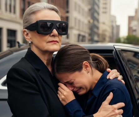 Dopo una discussione, mio ​​marito mi ha abbandonata alla fermata dell’autobus, con solo la pioggia a farmi compagnia. Lì vicino, un’anziana donna cieca mi ha sussurrato: «Fai finta di essere mia nipote: il mio autista arriverà presto. Tuo marito si pentirà di averti lasciata accanto alla donna più ricca della città».