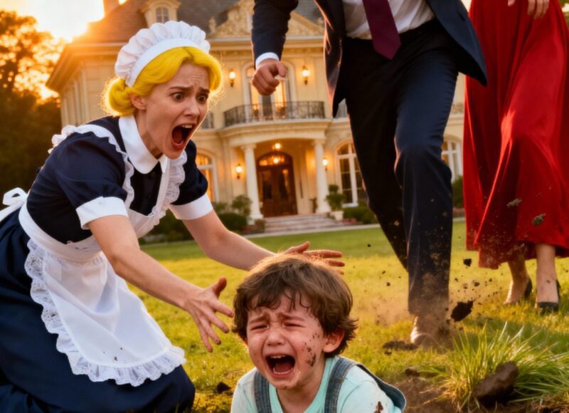 Il bambino, dopo che la matrigna lo aveva cacciato di casa, si inginocchiò nel fango e pianse. Ma quando il padre del bambino tornò a casa e vide come era stato trattato, fece qualcosa che lasciò tutti sbalorditi.