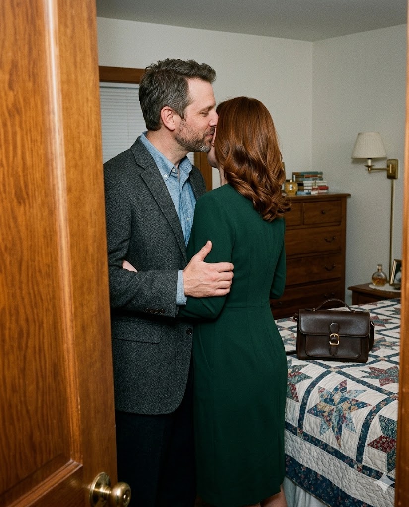 Quando presi un giorno libero all’improvviso per sistemare la soffitta, mio marito tornò a casa prima del previsto convinto che io fossi fuori — e ciò che sentii provenire dalla nostra camera da letto mi lasciò senza parole.