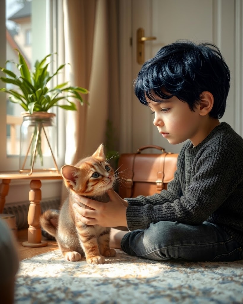 Sono usciti insieme dalla clinica ostetrica. Nessuno li aspettava fuori, nessuna telecamera li riprendeva, nessuno portava fiori. E poi, sarebbe stato strano regalare fiori a un uomo…