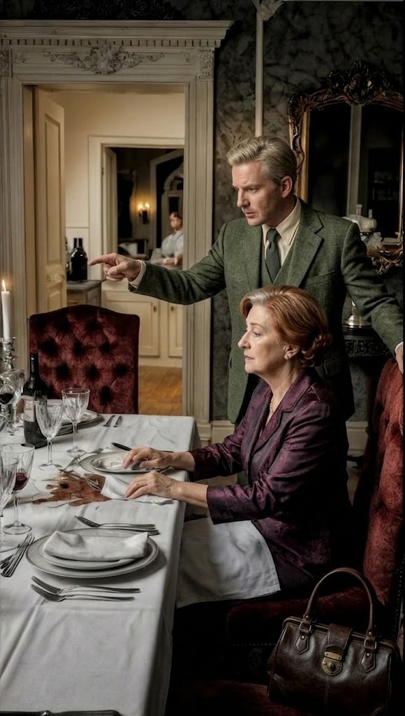 «Mia madre può pure mangiare in cucina, insieme al cane», sbottò mio marito, allontanando dal tavolo mia madre ormai anziana. Sua madre si mise a ridacchiare, soddisfatta. Io invece mi alzai, afferrai la mano di mamma… e ciò che accadde subito dopo è una lezione che non scorderanno mai.