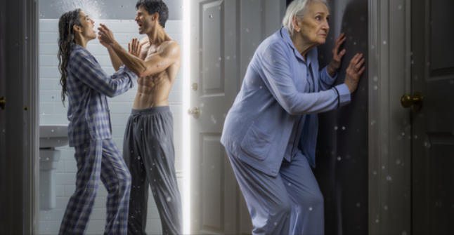 Mi sono trasferito a vivere con mio figlio. Alle 3 del mattino ho sbirciato in bagno: quello che ho visto mi ha mandato in una casa di riposo.