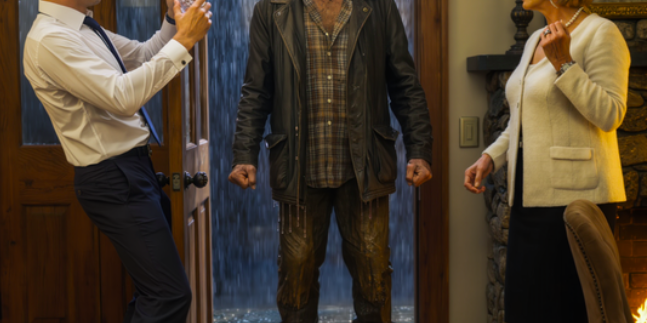 Mio genero ha fatto inginocchiare mia figlia incinta sotto la pioggia perché aveva comprato un vestito… Io ho risposto con calma…